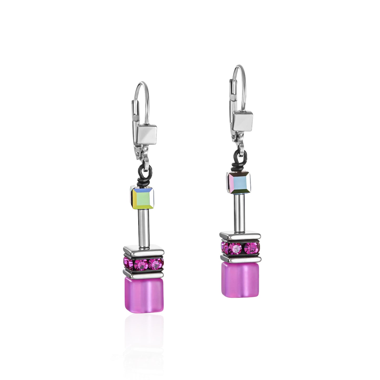 COEUR DE LION Ohrringe Pink-Rainbow